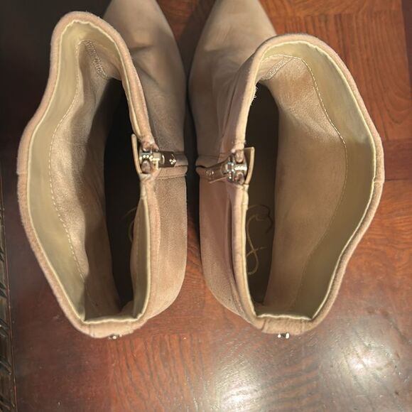 Sam Edelman Tan Leather Suede Ankle Boots(Size 10.5M) - Picture 13 of 14